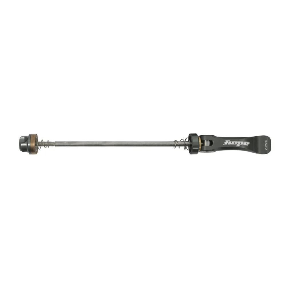 uPRISE Bikes Hope Road 130mm Rear Quick Release Skewer - Smoke | Price match, 365 day return s, 18-Month Warranty, Finance Available & Free UK Delivery