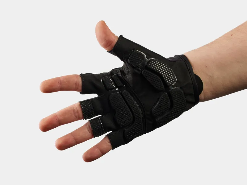 Trek Solstice Gel Short Finger Cycling Gloves - Black-1