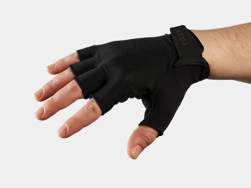 Trek Solstice Gel Short Finger Cycling Gloves - Black