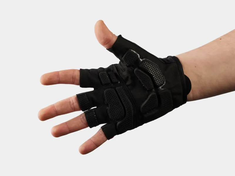 Trek Solstice Gel Short Finger Cycling Gloves -Viper Red-1
