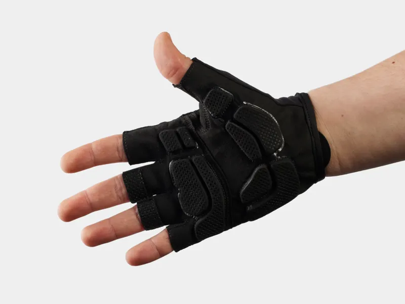 Trek Solstice Gel Short Finger Cycling Gloves - Dark Blue-1