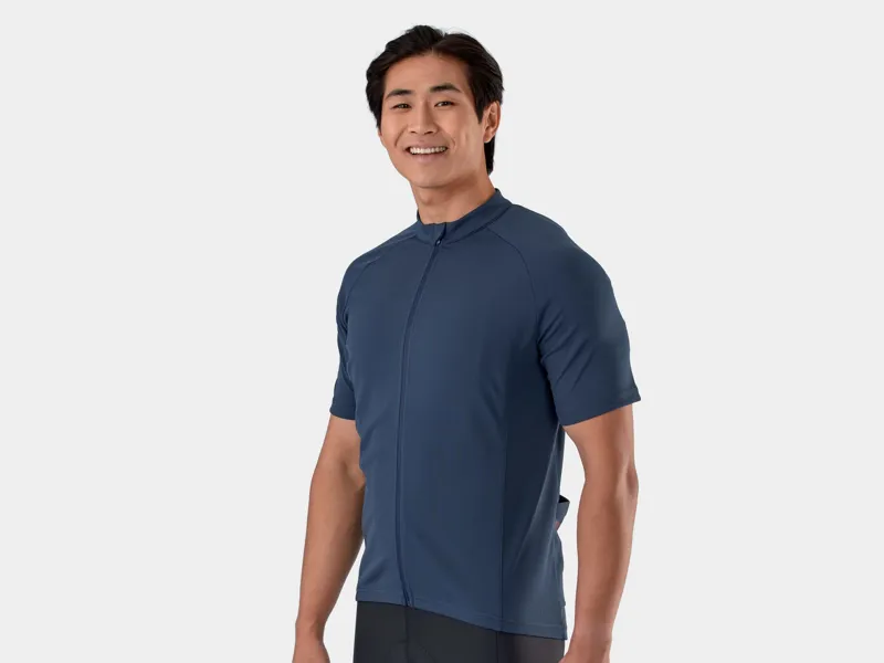 Trek Solstice Men's Short Sleeve Jersey - Dark Blue-2