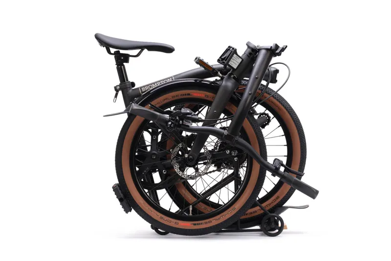 Brompton G Line 8 Speed SuperRoll+ 2027 Folding Bike - Space Black-3