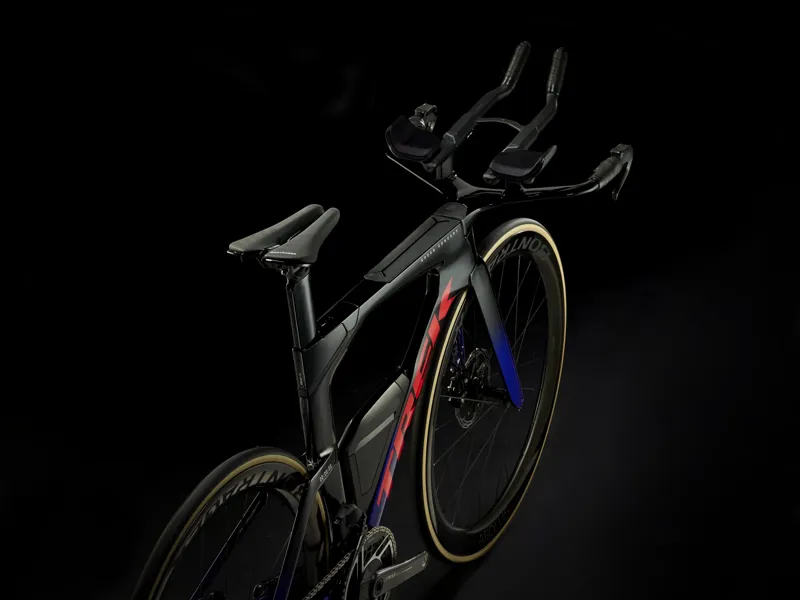 Trek Speed Concept SLR 9 AXS 2026 Carbon Triathlon Bike - Black/Hex Blue-2