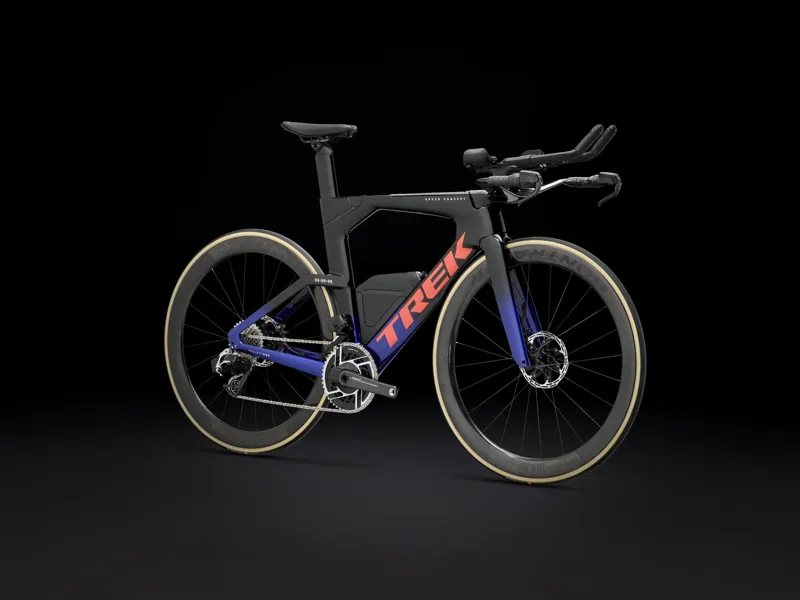 Trek Speed Concept SLR 9 AXS 2026 Carbon Triathlon Bike - Black/Hex Blue-1