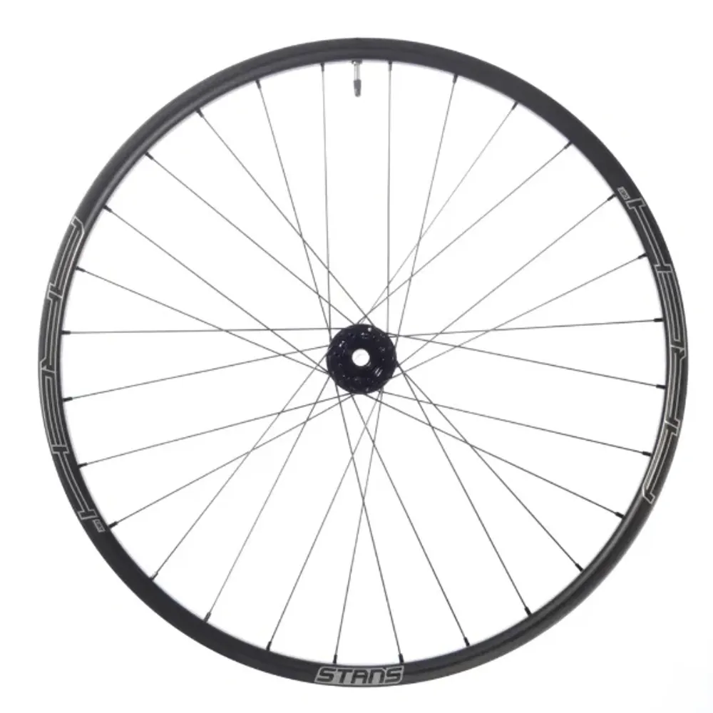 uPRISE Bikes Stans Arch CB7 Shimano HG 27.5 inch Tubeless MTB Front Wheel - Black | Price match, 365 day returns, 18-Month Warranty, Finance Available & Free UK Delivery