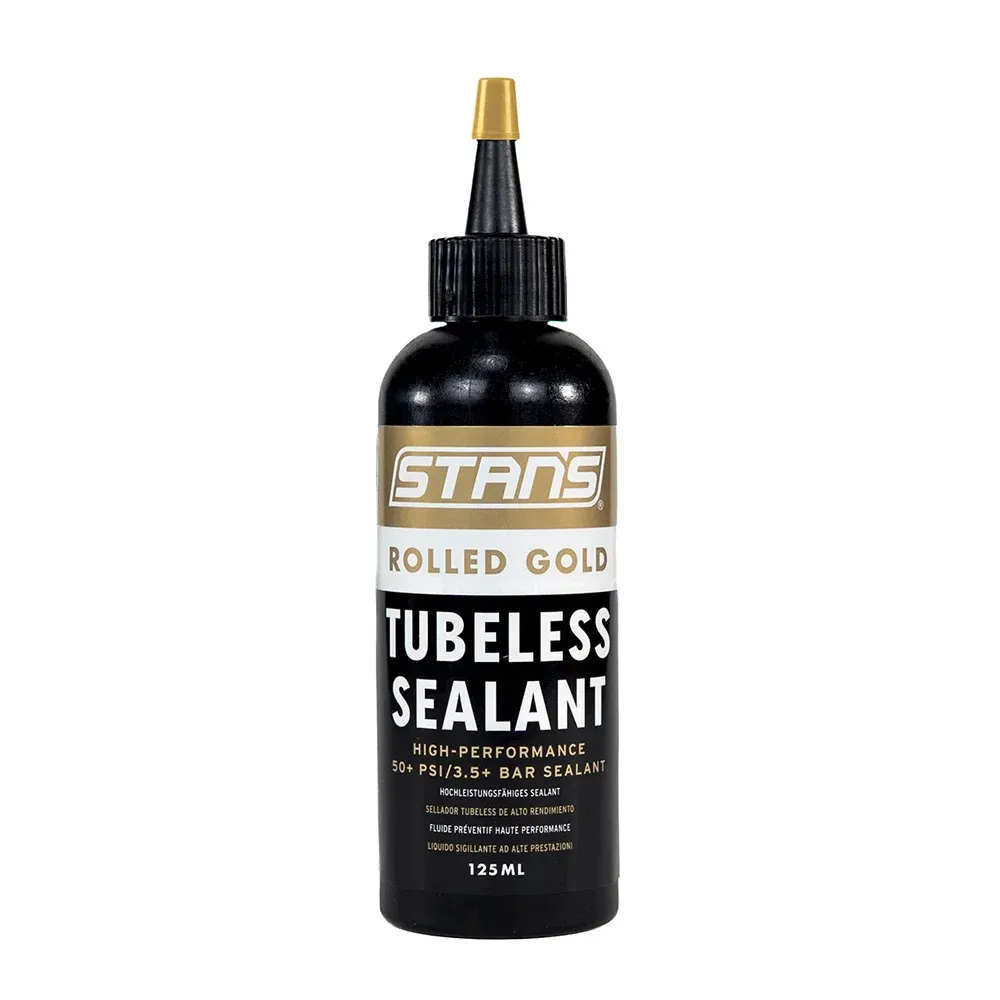 uPRISE Bikes Stans Rolled Gold Tyre Sealant - 125ml | Price match, 365 day returns, 18-Month Warranty, Finance Available & Free UK Delivery