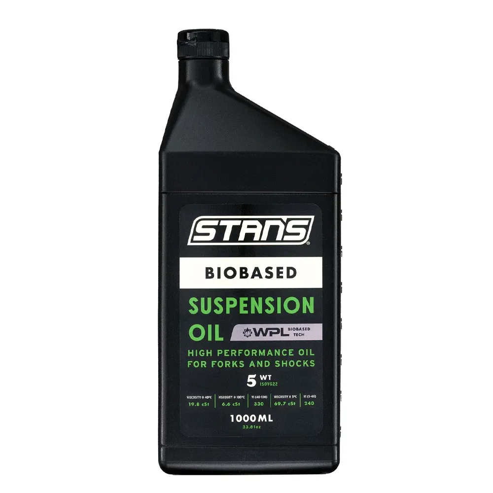 uPRISE Bikes Stans Biobased Suspension Oil - 5WT - 1 Litre | Price match, 365 day returns, 18-Month Warranty, Finance Available & Free UK Delivery