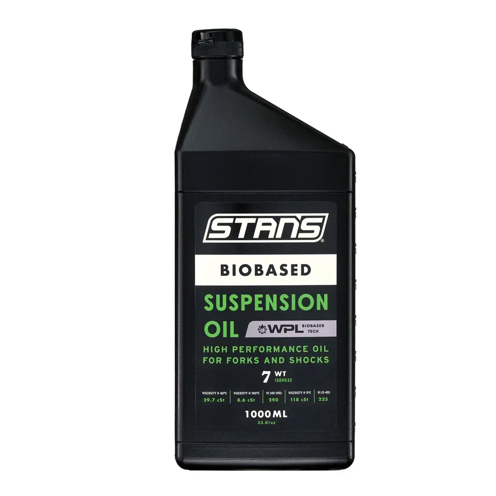 uPRISE Bikes Stans Biobased Suspension Oil - 7WT - 1 Litre | Price match, 365 day returns, 18-Month Warranty, Finance Available & Free UK Delivery