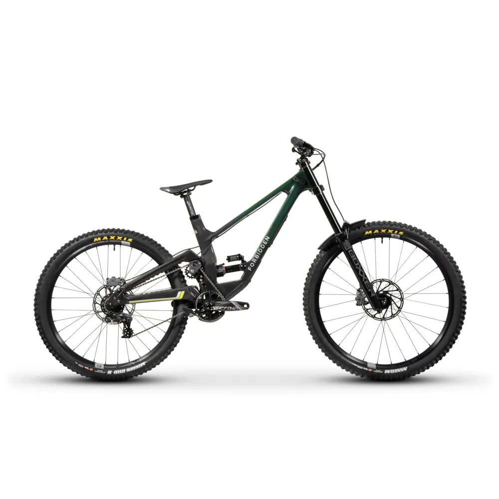 uPRISE Bikes Forbidden Supernought 2 MX 2025 Full Suspension MTB - British Racing - S2 | Price match, 365 day return s, 18-Month Warranty, Finance Available & Free UK Delivery