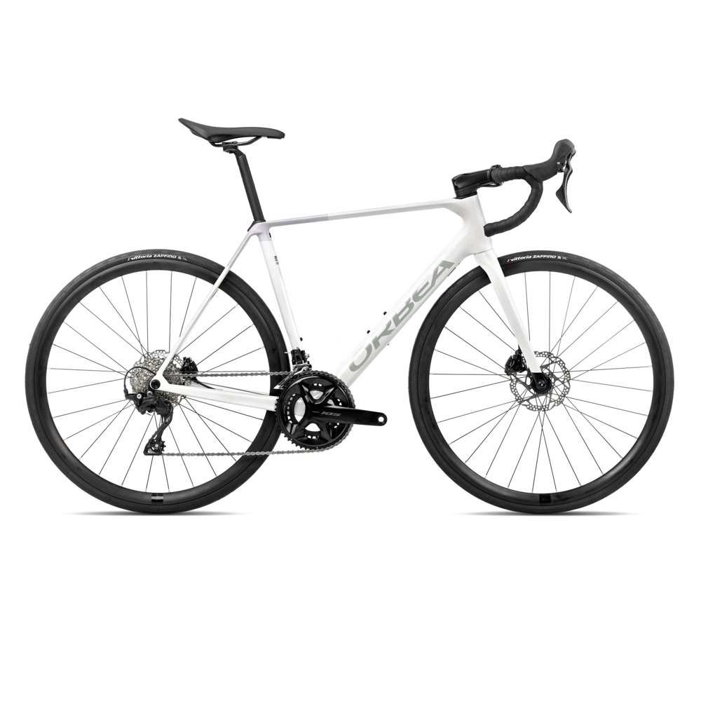 uPRISE Bikes Orbea Orca M30 2026 Carbon Road Bike - Iris White/Lilac | Price match, 365 day return s, 18-Month Warranty, Finance Available & Free UK Delivery