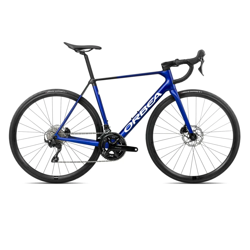 uPRISE Bikes Orbea Orca M30 2026 Carbon Road Bike - Cobalt Blue/Carbon Raw | Price match, 365 day return s, 18-Month Warranty, Finance Available & Free UK Delivery