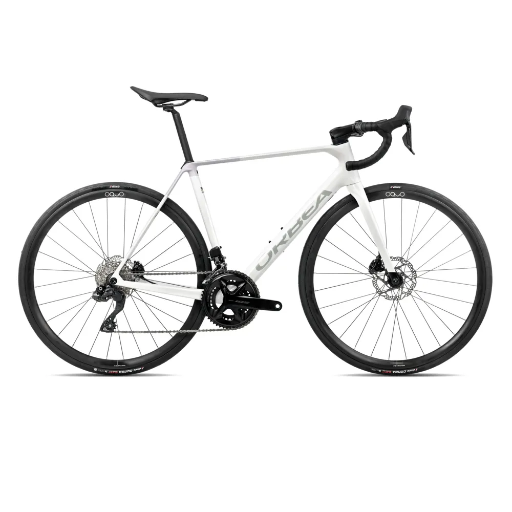 uPRISE Bikes Orbea Orca M35i 2026 Carbon Road Bike - Iris White/Lilac | Price match, 365 day return s, 18-Month Warranty, Finance Available & Free UK Delivery