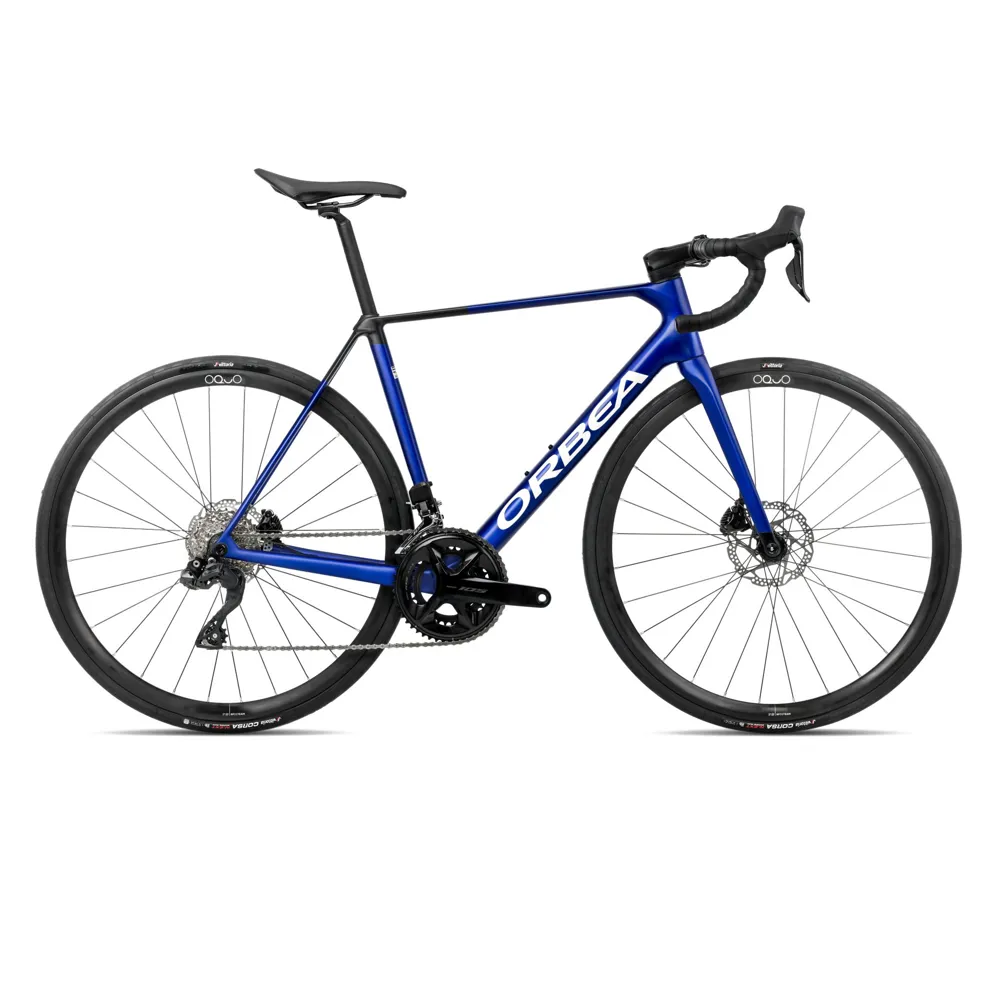 uPRISE Bikes Orbea Orca M35i 2026 Carbon Road Bike - Cobalt Blue/Carbon Raw | Price match, 365 day return s, 18-Month Warranty, Finance Available & Free UK Delivery