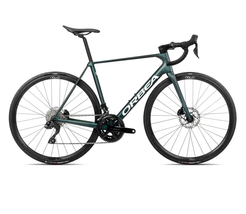 Orbea Orca M35i 2026 Carbon Road Bike - Escape Green/Carbon View
