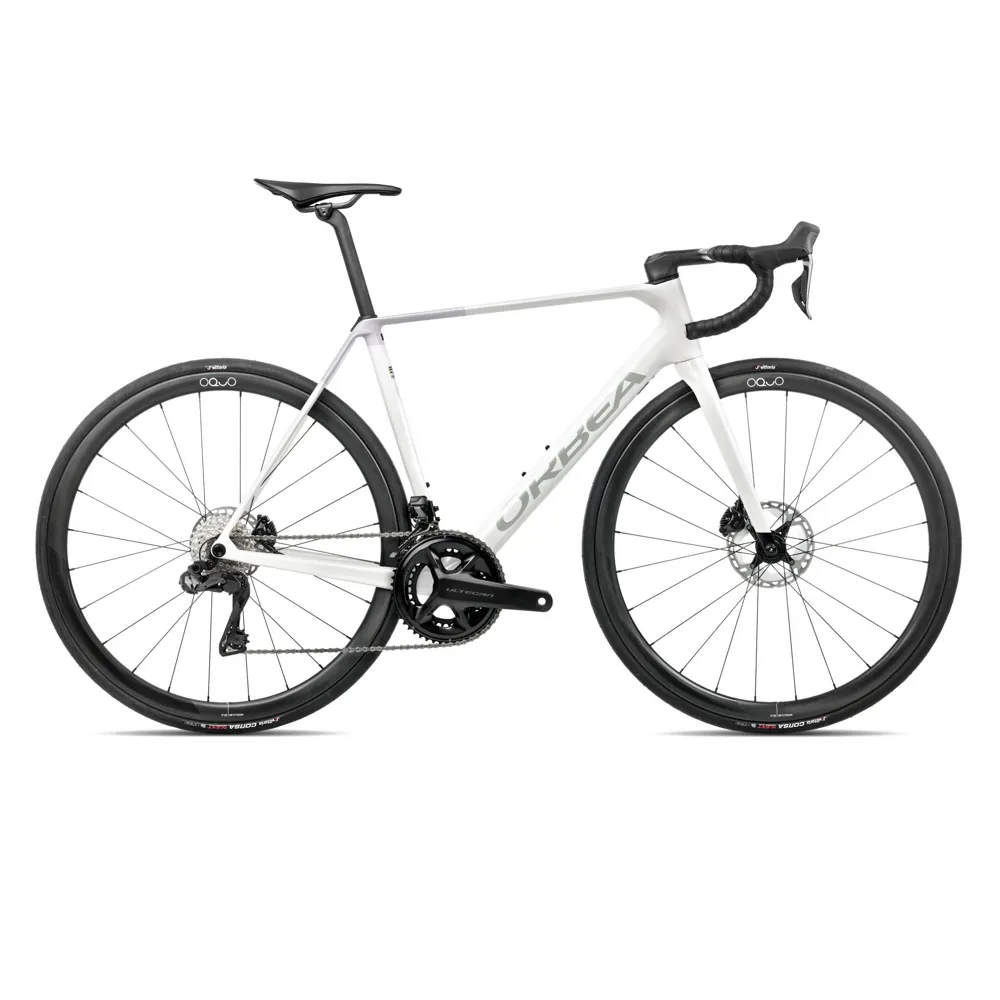 uPRISE Bikes Orbea Orca M20i Team 2026 Carbon Road Bike - Iris White/Lilac | Price match, 365 day return s, 18-Month Warranty, Finance Available & Free UK Delivery