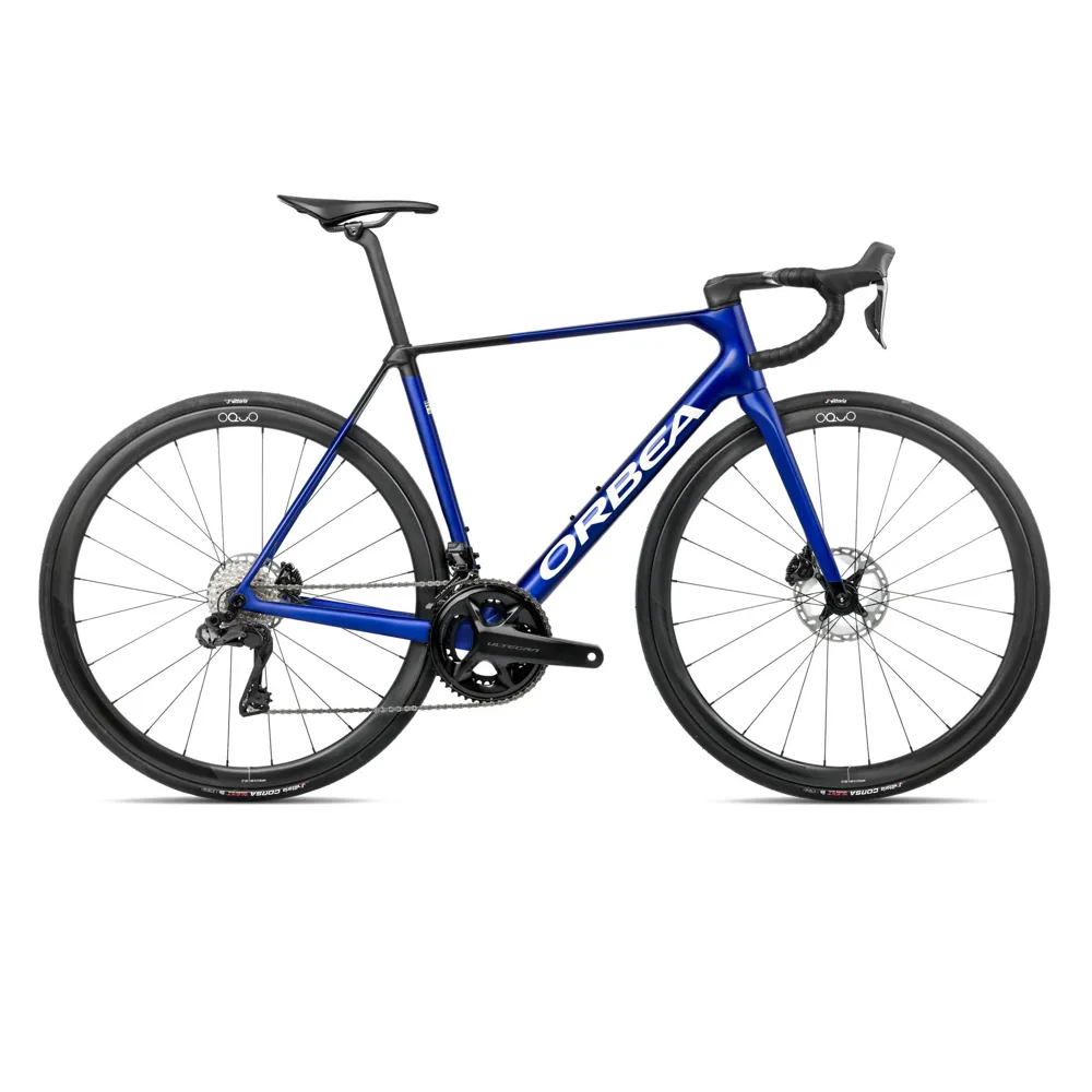 uPRISE Bikes Orbea Orca M20i Team 2026 Carbon Road Bike - Cobalt Blue/Carbon Raw | Price match, 365 day return s, 18-Month Warranty, Finance Available & Free UK Delivery