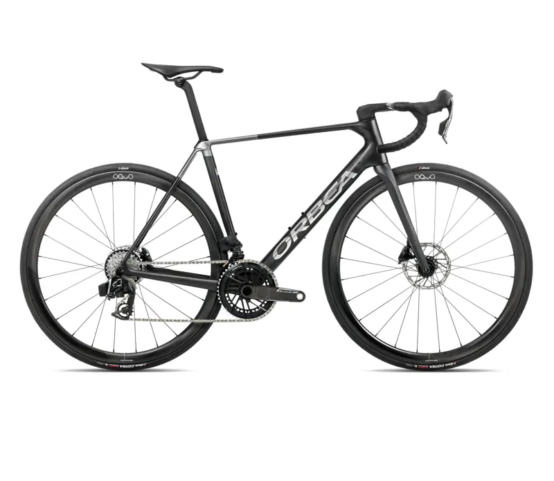 Orbea Orca M21e Team 2026 Carbon Road Bike - Diamond Carbon/Titan Grey