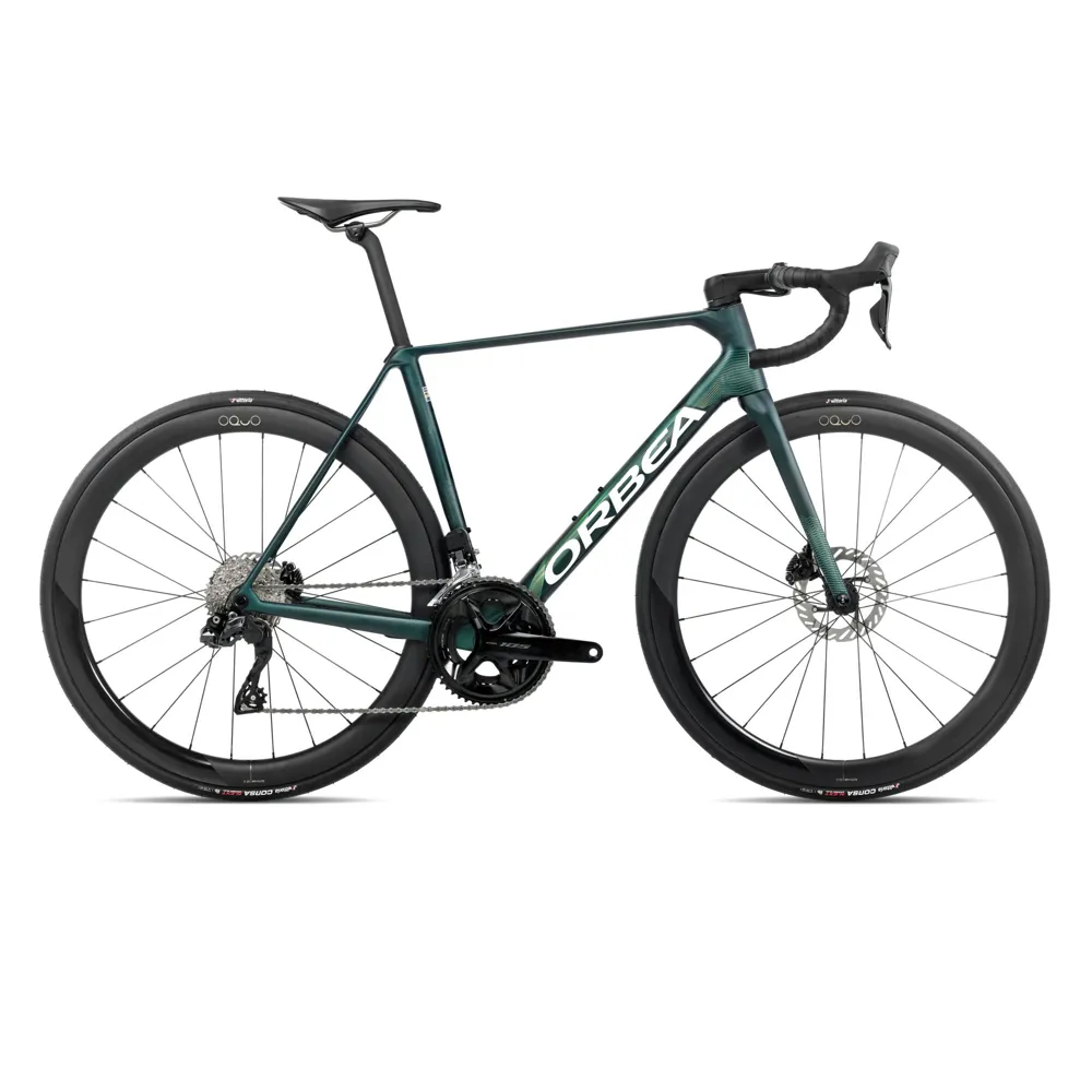 uPRISE Bikes Orbea Orca M30i LTD PWR 2026 Carbon Road Bike - Escape Green | Price match, 365 day return s, 18-Month Warranty, Finance Available & Free UK Delivery