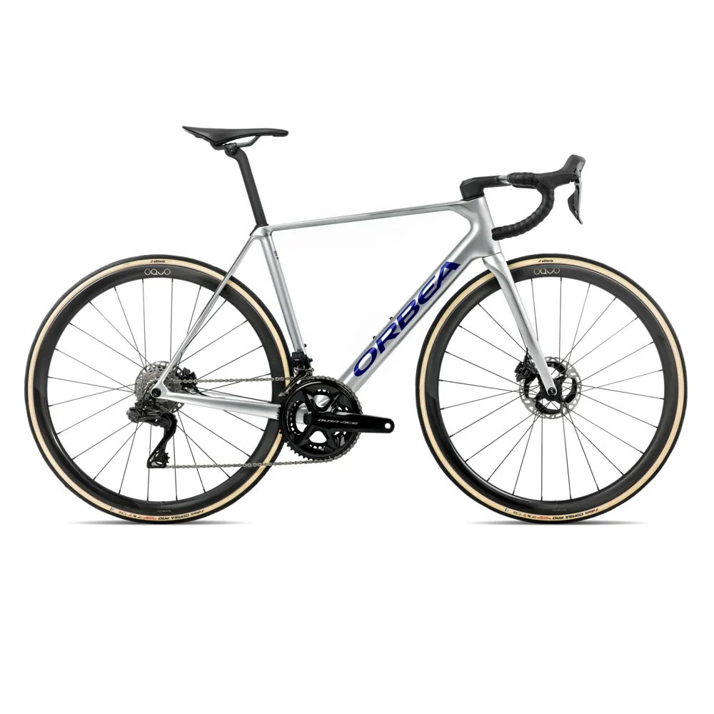 uPRISE Bikes Orbea Orca M10i LTD PWR 2026 Carbon Road Bike - Spark Silver | Price match, 365 day returns, 18-Month Warranty, Finance Available & Free UK Delivery