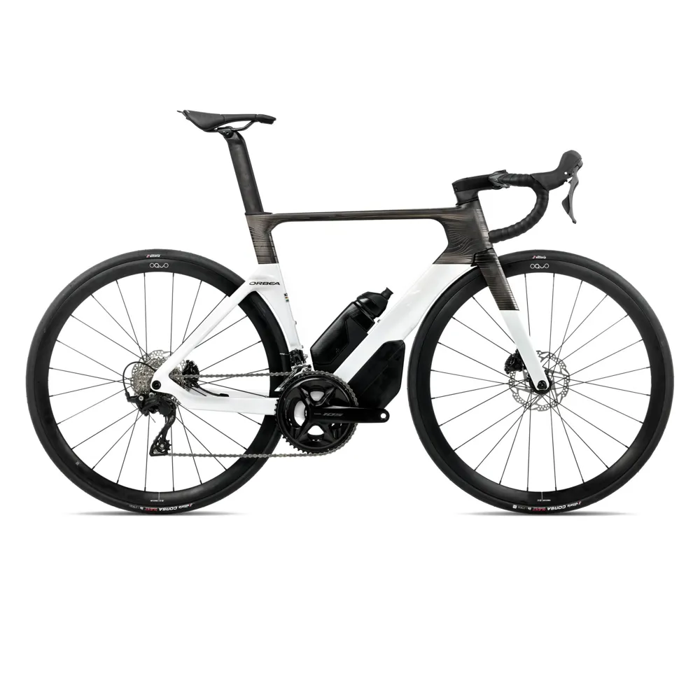 uPRISE Bikes Orbea Orca Aero M30 Ltd 2026 Carbon Aero Road Bike - Magic Gold/Carbon Raw | Price match, 365 day returns, 18-Month Warranty, Finance Available & Free UK Delivery