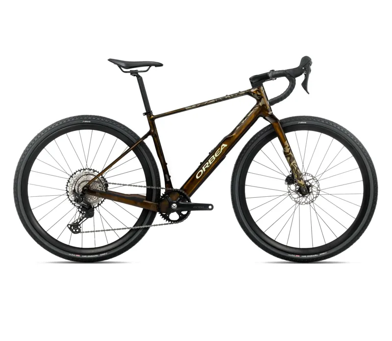 Orbea Terra M30 Team 1X 2026 Gravel Road Bike - Caramel Carbon View