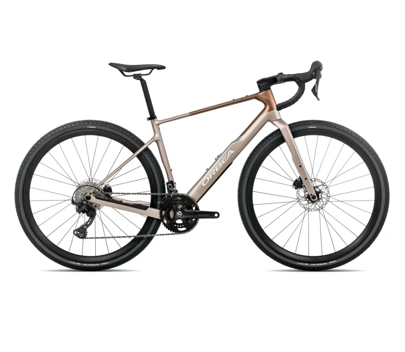 Orbea Terra M30 Team 2026 Gravel Road Bike - Nickel/Cinnamon Matt