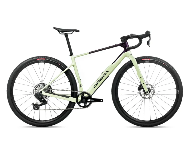 Orbea Terra M31e Team 1X 2026 Gravel Road Bike - Acid Gum/Fantasy Purple