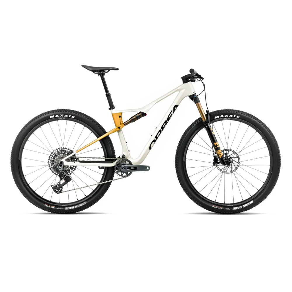 uPRISE Bikes Orbea Oiz M10 AXS 29er 2026 Full Suspension Mountain Bike - Ivory White | Price match, 365 day return s, 18-Month Warranty, Finance Available & Free UK Delivery