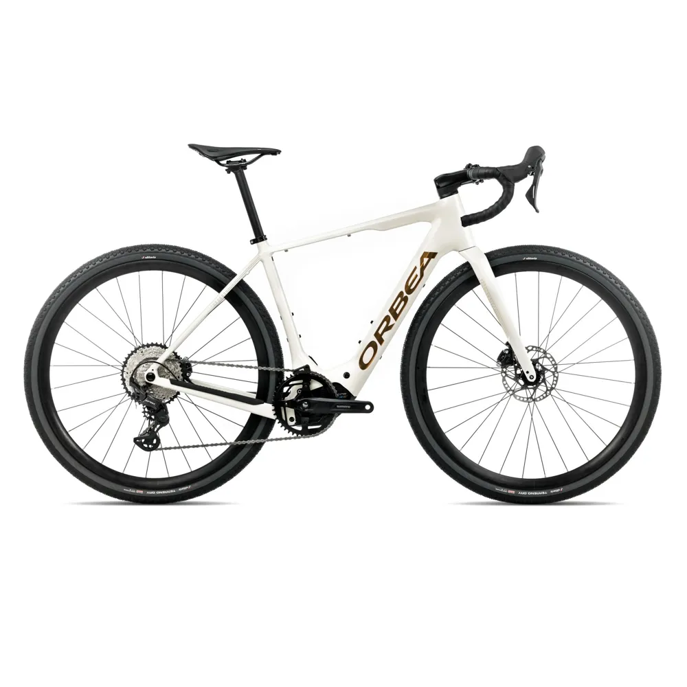 uPRISE Bikes Orbea Denna H30 420wh 2026 Electric Gravel Road Bike - Ivory White | Price match, 365 day return s, 18-Month Warranty, Finance Available & Free UK Delivery