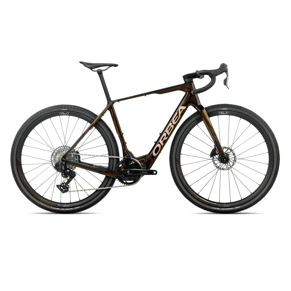 uPRISE Bikes Orbea Denna M31e 420w 2026 Electric Gravel Road Bike - Caramel Carbon | Price match, 365 day return s, 18-Month Warranty, Finance Available & Free UK Delivery