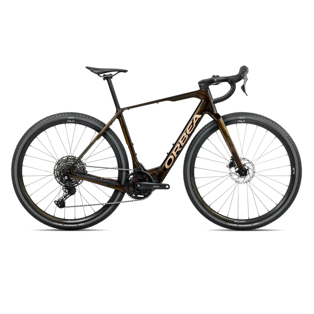 uPRISE Bikes Orbea Denna M40 420w 2026 Electric Gravel Road Bike - Caramel Carbon | Price match, 365 day return s, 18-Month Warranty, Finance Available & Free UK Delivery