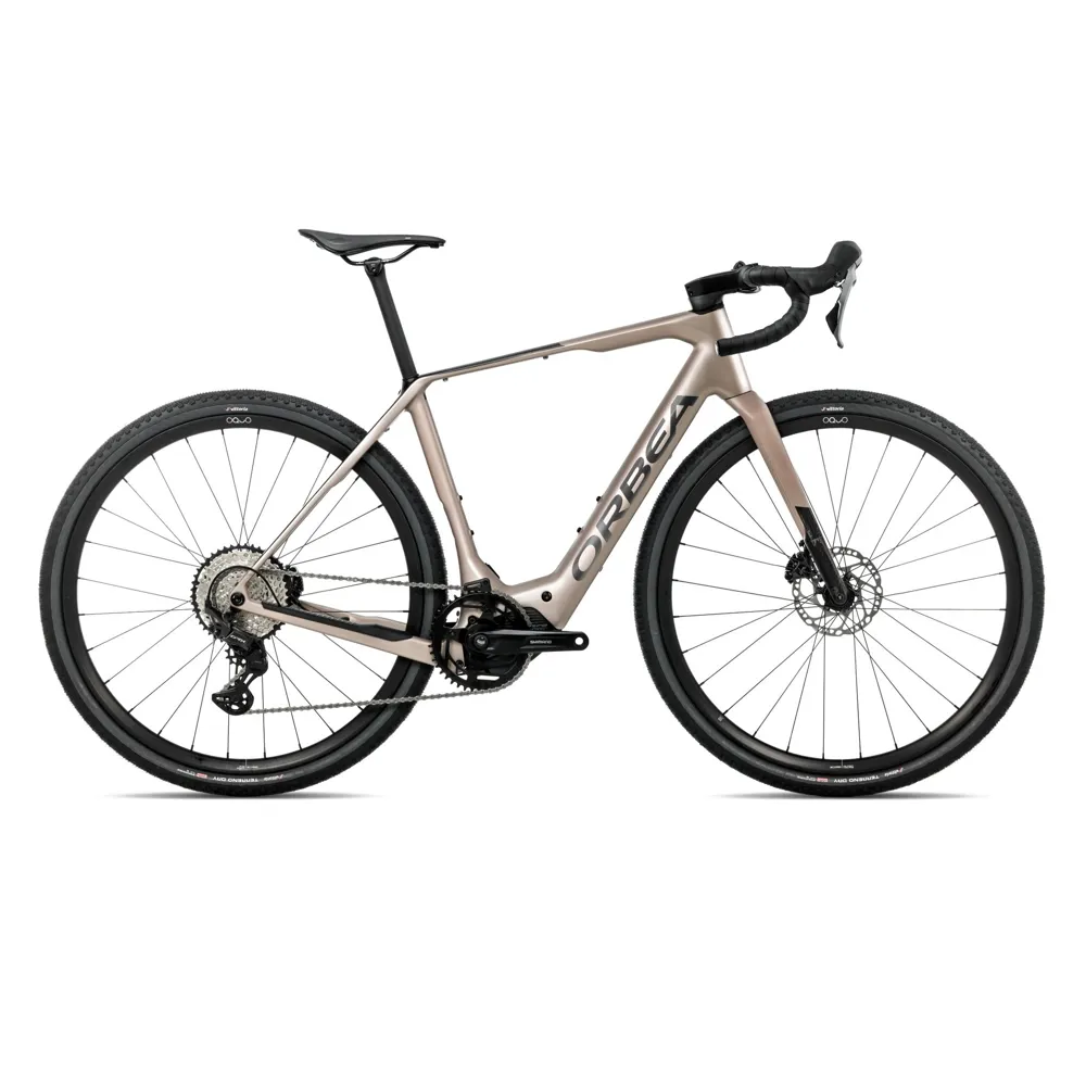 uPRISE Bikes Orbea Denna M20 420w 2026 Electric Gravel Road Bike - Nickel/Carbon | Price match, 365 day return s, 18-Month Warranty, Finance Available & Free UK Delivery