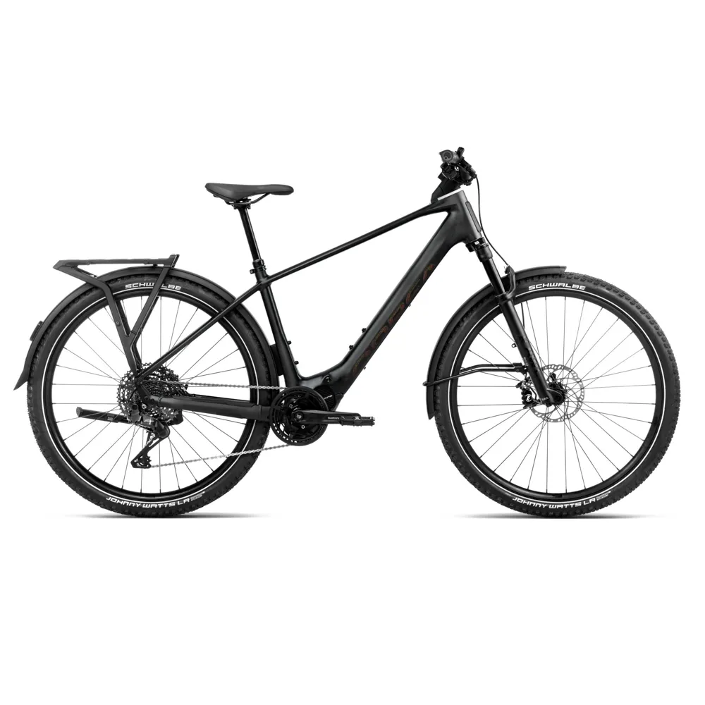 uPRISE Bikes Orbea Kemen ADV 10 630w 2026 Electric Hybrid Bike - Diamond Black | Price match, 365 day return s, 18-Month Warranty, Finance Available & Free UK Delivery