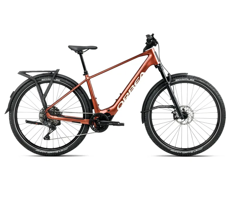 Orbea Kemen ADV 10 630w 2026 Electric Hybrid Bike - Mars Red/Ivory White