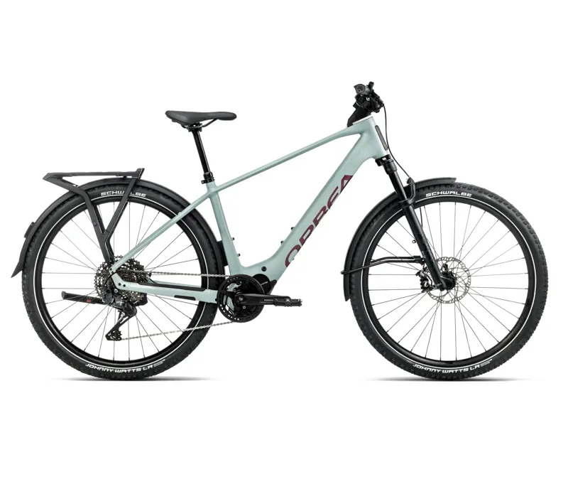 Orbea Kemen ADV 10 630w 2026 Electric Hybrid Bike - Blue Stone/Brugundy
