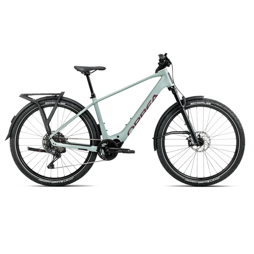 uPRISE Bikes Orbea Kemen ADV 10 630w 2026 Electric Hybrid Bike - Blue Stone/Brugundy | Price match, 365 day return s, 18-Month Warranty, Finance Available & Free UK Delivery