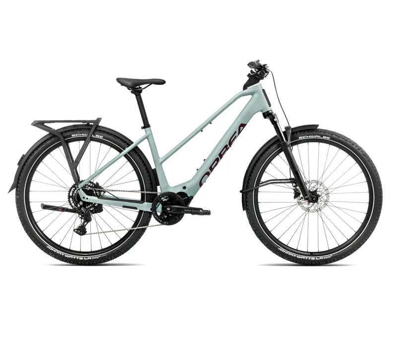 Orbea Kemen Adv 30 Mid 2026 Electric Hybrid Bike - Blue Stone/Burgundy