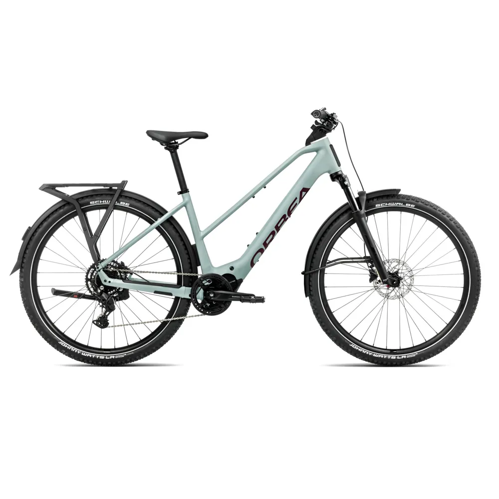 uPRISE Bikes Orbea Kemen Adv 30 Mid 2026 Electric Hybrid Bike - Blue Stone/Burgundy | Price match, 365 day return s, 18-Month Warranty, Finance Available & Free UK Delivery