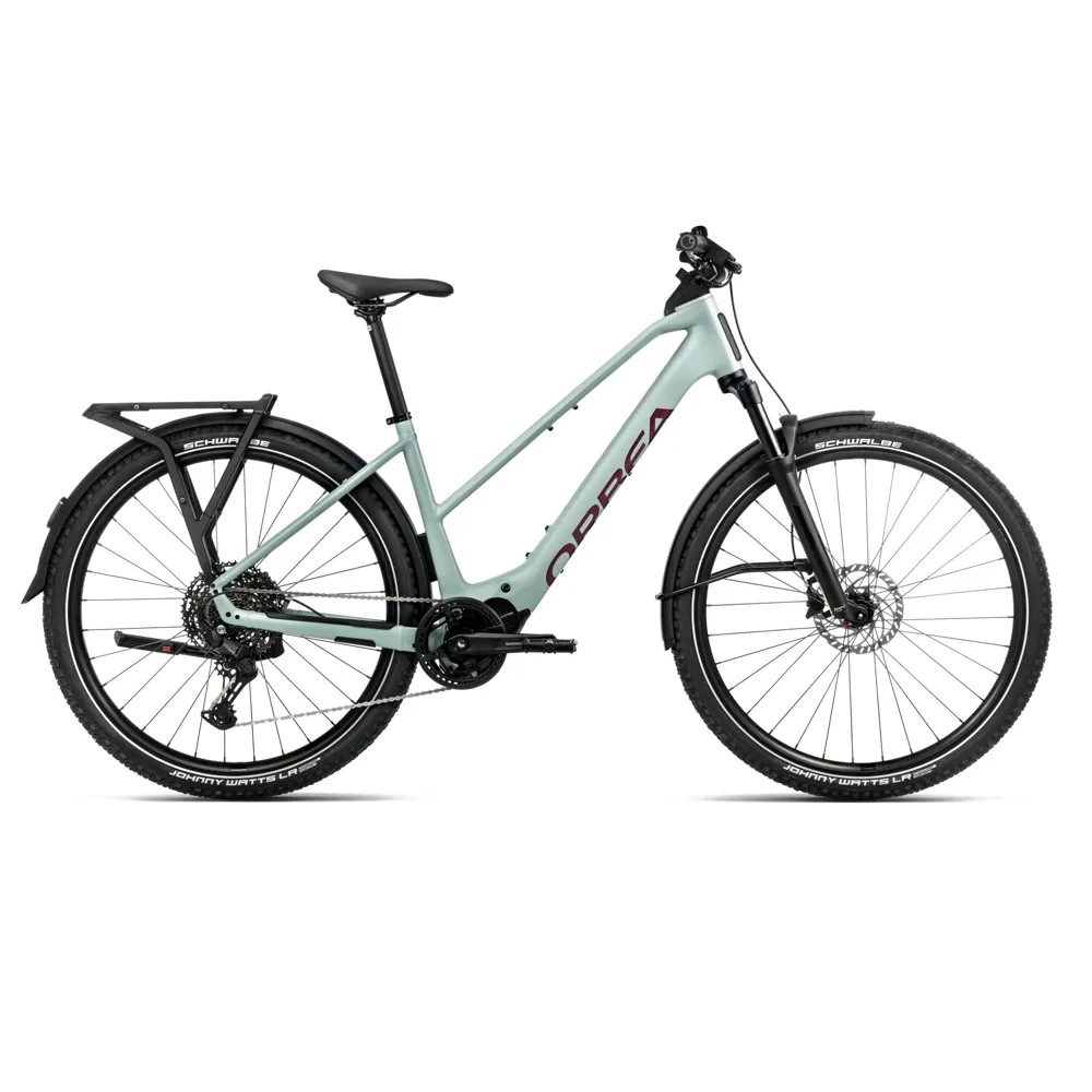 uPRISE Bikes Orbea Kemen Adv 20 Mid 2026 Electric Hybrid Bike - Blue Stone/Burgundy | Price match, 365 day return s, 18-Month Warranty, Finance Available & Free UK Delivery