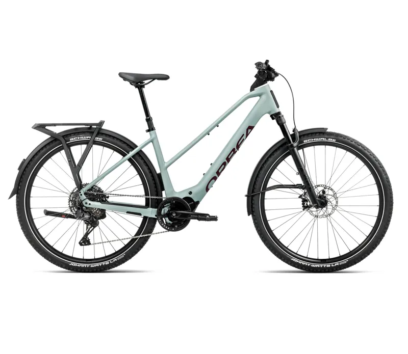 Orbea Kemen Adv 10 Mid 2026 Electric Hybrid Bike - Blue Stone/Burgundy