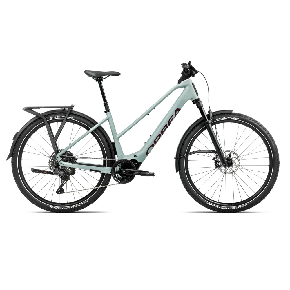 uPRISE Bikes Orbea Kemen Adv 10 Mid 2026 Electric Hybrid Bike - Blue Stone/Burgundy | Price match, 365 day return s, 18-Month Warranty, Finance Available & Free UK Delivery