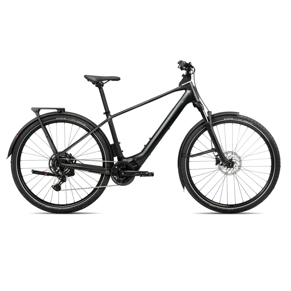 uPRISE Bikes Orbea Kemen Tour 30 540wh 2026 Electric Hybrid Bike - Diamond Black | Price match, 365 day return s, 18-Month Warranty, Finance Available & Free UK Delivery