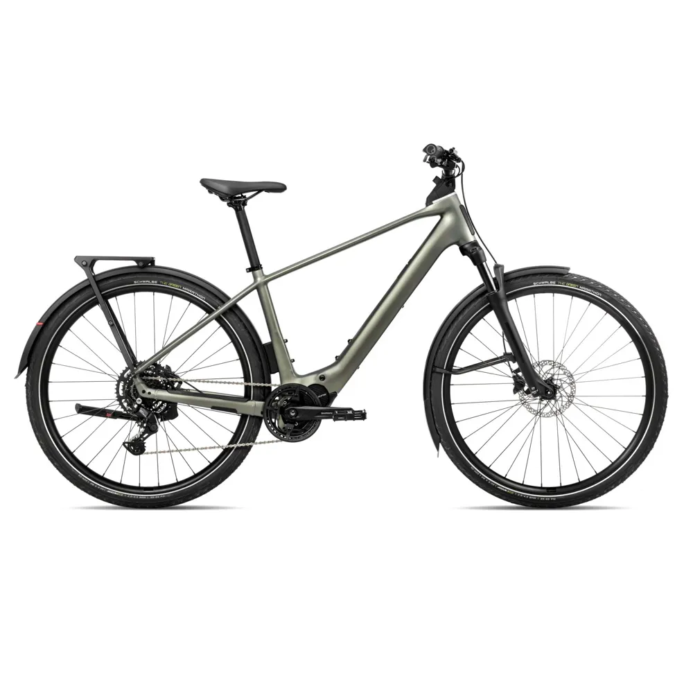 uPRISE Bikes Orbea Kemen Tour 30 540wh 2026 Electric Hybrid Bike - Spaceship Green | Price match, 365 day return s, 18-Month Warranty, Finance Available & Free UK Delivery