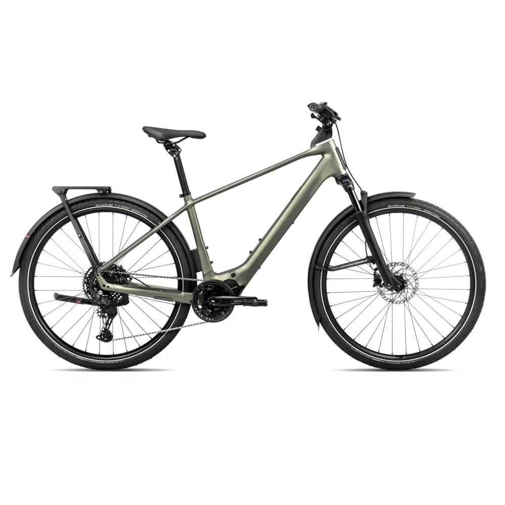 uPRISE Bikes Orbea Kemen Tour 20 630wh 2026 Electric Hybrid Bike - Spaceship Green | Price match, 365 day return s, 18-Month Warranty, Finance Available & Free UK Delivery