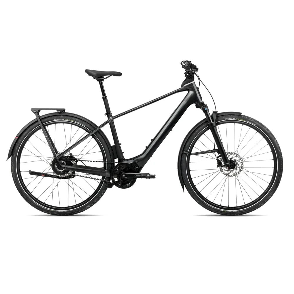 uPRISE Bikes Orbea Kemen Tour 10 630wh 2026 Electric Hybrid Bike - Diamond Black | Price match, 365 day returns, 18-Month Warranty, Finance Available & Free UK Delivery