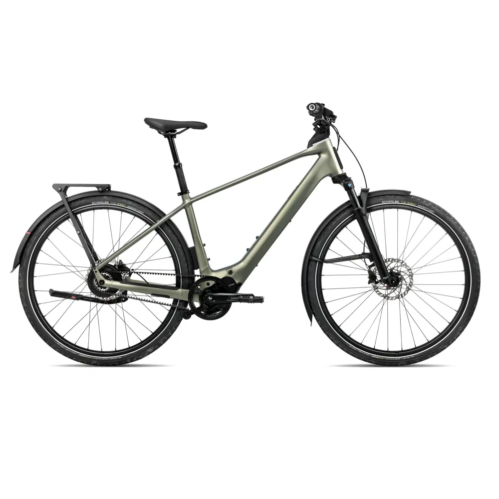 uPRISE Bikes Orbea Kemen Tour 10 630wh 2026 Electric Hybrid Bike - Spaceship Green | Price match, 365 day return s, 18-Month Warranty, Finance Available & Free UK Delivery