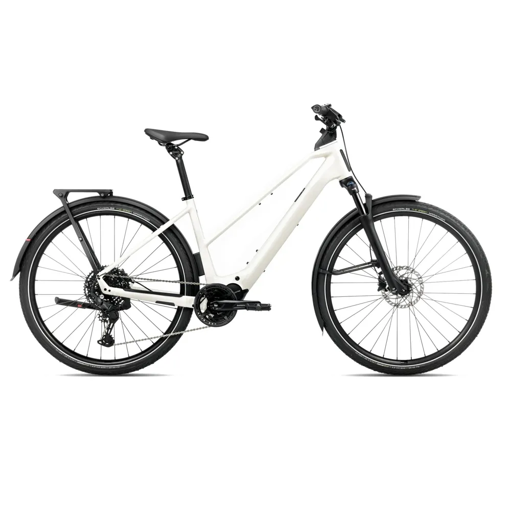 uPRISE Bikes Orbea Kemen Tour 20 Mid 630wh 2026 Electric Hybrid Bike - Ivory White | Price match, 365 day returns, 18-Month Warranty, Finance Available & Free UK Delivery