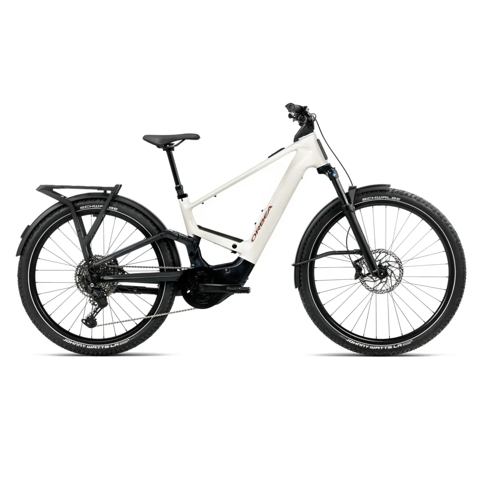uPRISE Bikes Orbea Muga 30 600wh 2026 Electric Hybrid Bike - Ivory White/Black | Price match, 365 day return s, 18-Month Warranty, Finance Available & Free UK Delivery