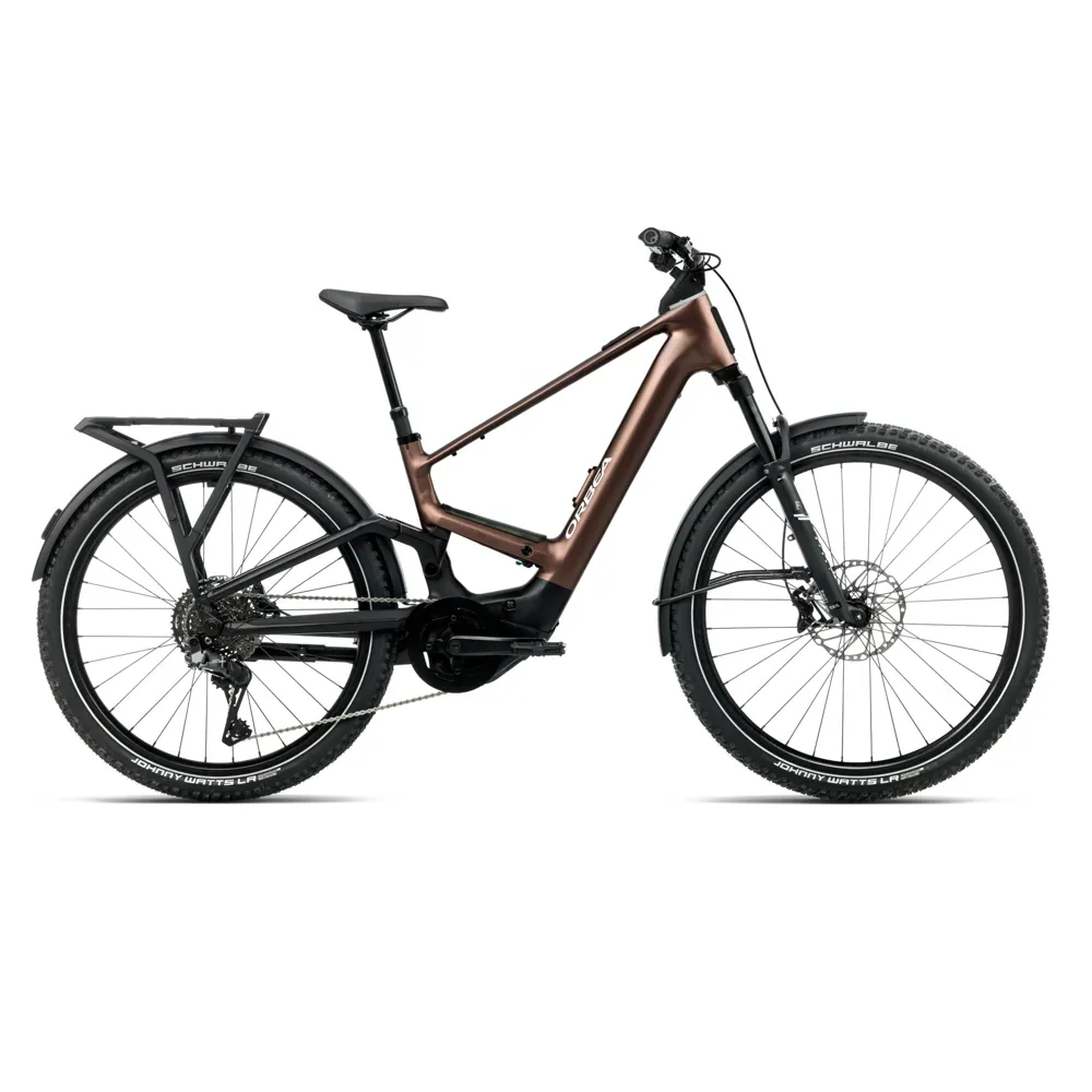 uPRISE Bikes Orbea Muga 20 750wh 2026 Electric Hybrid Bike - Metallic Rust/Black | Price match, 365 day return s, 18-Month Warranty, Finance Available & Free UK Delivery